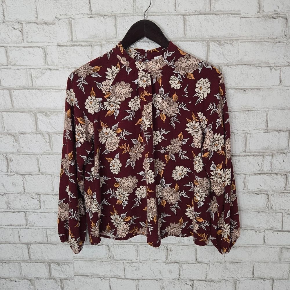 C&C‎ California floral long sleeve top